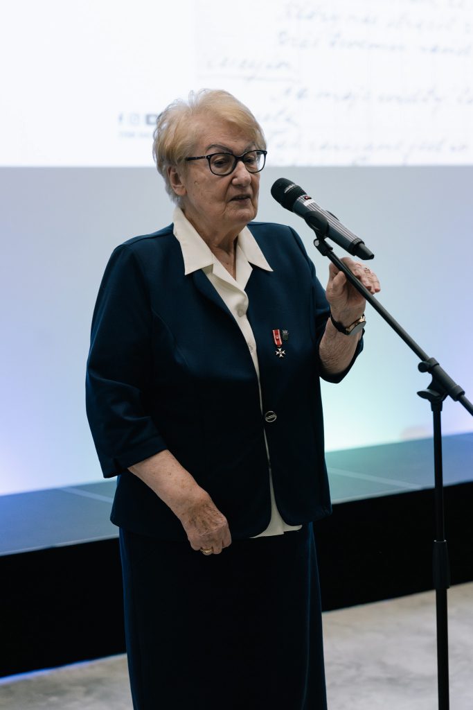 Prezes białostockiego oddziału Związku Sybiraków, Jolanta Hryniewicka.