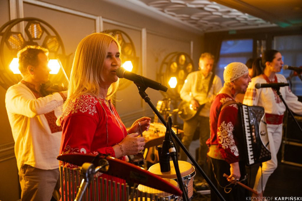 Koncert zespołu Czeremszyna podczas kolacji EMYA 2025